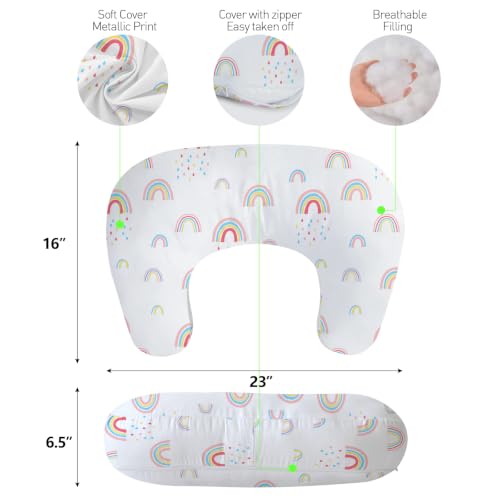 Image of Nursing Pillow for Breastfeeding,Feeding Pillow with Removable Cover