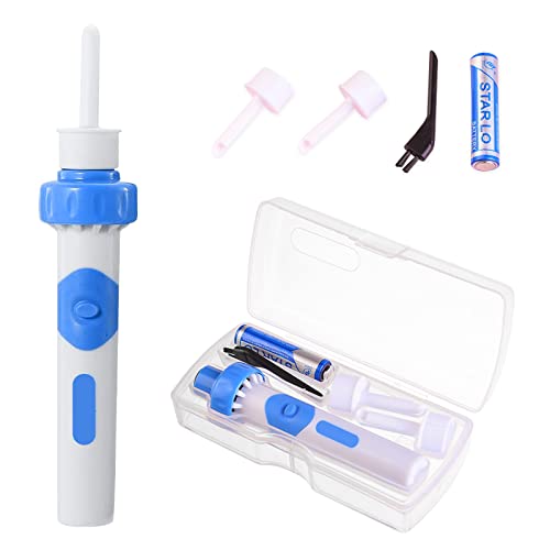 Ear Wax Removal Kit, Ear Cleaner, Ear Wax Removal Tool, Portable Automatic Electric Vacuum Ear Wax, Ear Pick, Ear Wax Remover, Safe and Comfortable for Adults Kids