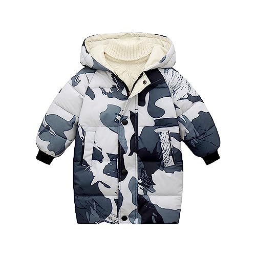 Toddler Baby Girls Boys Winter Puffer Lightweight Jacket Long Coat Zip up Thick Padded Soft Down Jacket Snowsuit