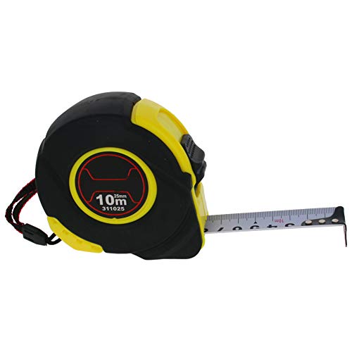 Cinta métrica de acero retráctil 10 m Utoolmart miniatura 1