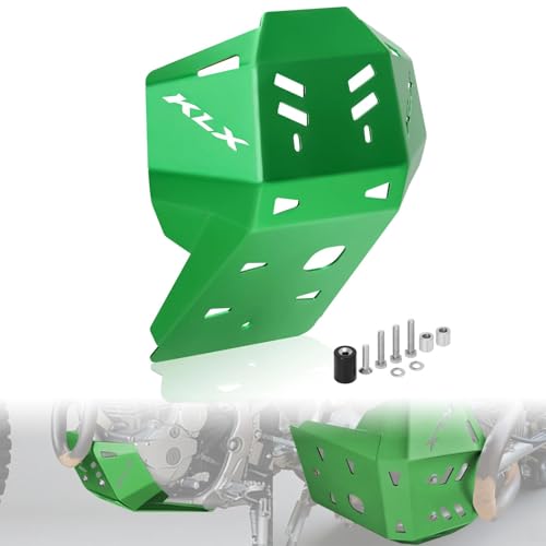 Plaque de protection moteur KLX230SM Vert Sabot de cadre pour sortie moto