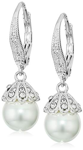 Anne Klein Drop Earrings, One Size, Enamel