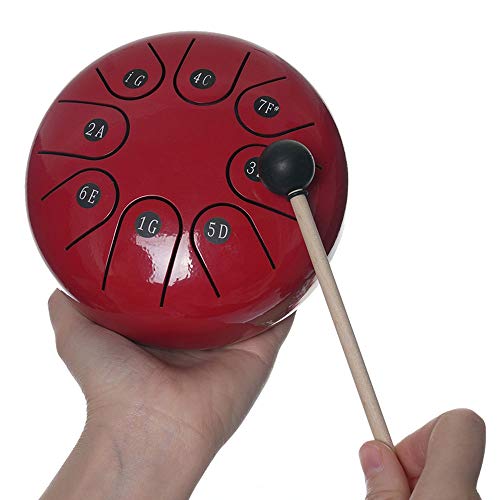 Tambor de acero de lengua de 6 pulgadas tono C estándar miniatura 2