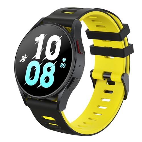 La mejor selección de huawei gt sport los mejores 5. 41 22mm Correa para Huawei Watch GT 2 46mm/GT 2 Pro/GT 2e/GT 3 46mm/GT 4 46mm/ GT Sport Banda Silicona Deportiva Pulsera para Galaxy Watch 46mm/Gear S3