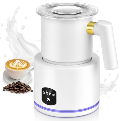 FRMITKL Milk Frother and Steamer - 4 In 1 Milk Frother Electric