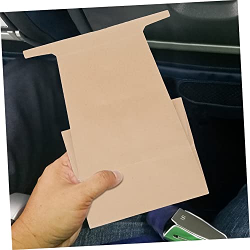 30 Peças Sacos De Vômito De Papel Descartáveis Crianças Dramáticas Sacos De Lixo De Avião Crianças M
