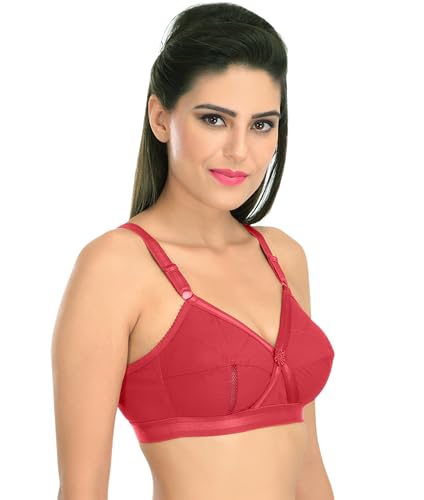 Image of SONA Perfecto Cotton Bras for Women Full Coverage Non Padded Everyday Ladies Bras for Women