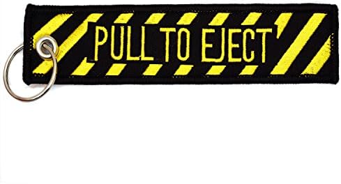 Apex Imports Pull to Eject Key Chain 5.25" x 1" Motorcycle ATV Car Truck Keychain image 4