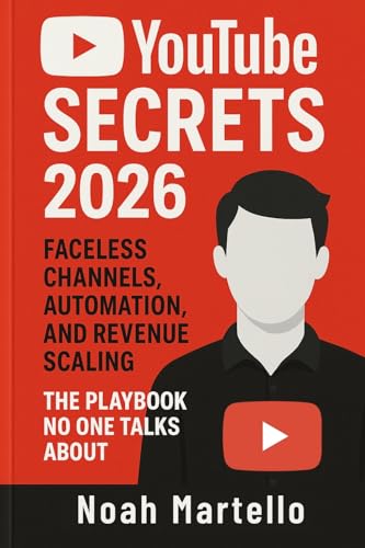 YouTube Secrets 2026: Faceless Channels, Automation, and Revenue Scaling - The Playbook No One Talks About (Beginner Friendly)