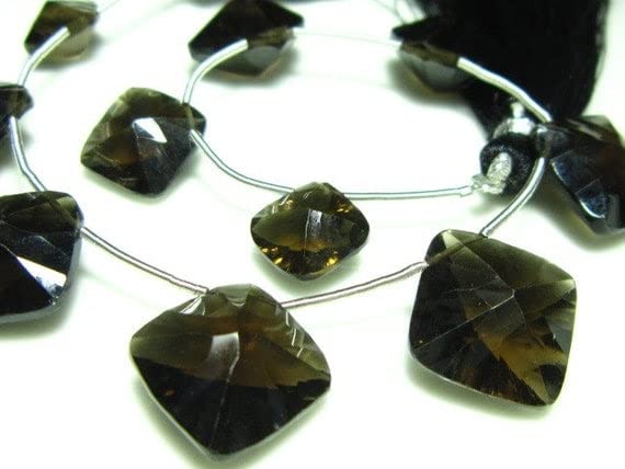 Smoky Quartz briolette LKBEADS, l'élégance d'une gemme pure