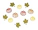 Produktbild Rayher Holz-Streuteile Kürbisse und Blätter, bunt, 3,3 - 4,8 cm, Beutel 12 Stück, Tischstreuer, Tischdeko, Streudeko Herbst, 46606999