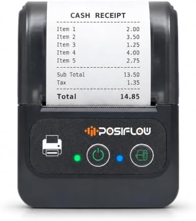 SHREYANS Mini Mobile Receipt Printer, Compact Portable Design for On-the-Go Printing (58mm BillPro (583))