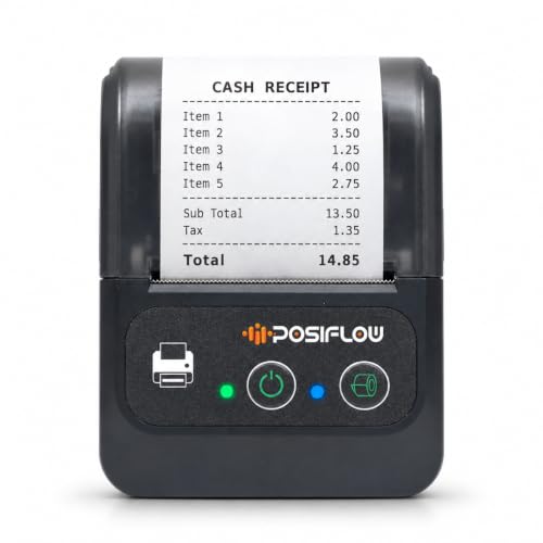SHREYANS Mini Mobile Receipt Printer, Compact Portable Design for On-the-Go Printing (58mm BillPro (583)) discount deal