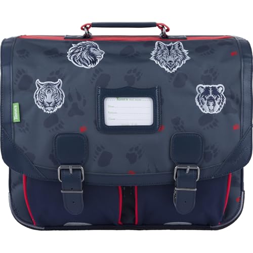Cartable Tann's 41 cm Garçon fini les dos fatigués du CE2 au CM2 Mathys