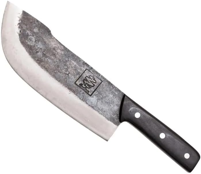 COOLINA Daozi 8" Butcher Knife, Hand-Forged High-Carbon Cleaver