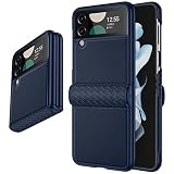 Kaiiecal for Samsung Galaxy Z Flip 4 5G Case: Shockproof Protective Phone Case with Hinge Protection