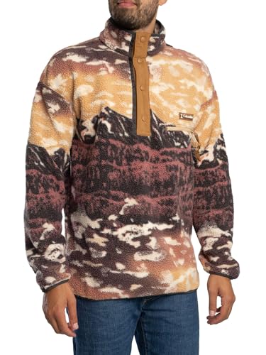 Columbia Men's Helvetia II Printed Half Snap Fleece