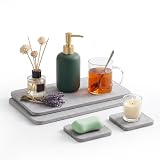 4 sztuki kamieni absorbujących wodę do zlewozmywaka, ziemi okrzemkowej, podkładki Quick Dry Stone Faucet Mat Diatomit chłonne podstawki, organizery do zlewozmywaka, gąbki, szczotki, mydła, 4 sztuki