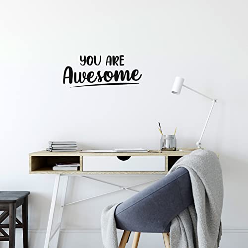 Vinyl Wall Art Decal - You are Awesome - 8.2