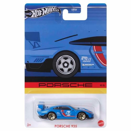 Hot Wheels Porsche 935 1:64 Modellauto, Klassische oder Rennwagen, Unisex,...