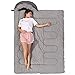SWTMERRY Sleeping Bag 3 Seasons (Summer, Spring, Fall) Warm & Cool Weather - Lightweight,Waterproof Indoor & Outdoor Use for Kids, Teens & Adults for Camping Hiking, Backpacking (Grey Orange)