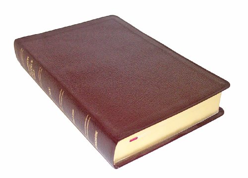 Thompson Chain Reference Bible (Style 809burgundy) - Regular Size NIV