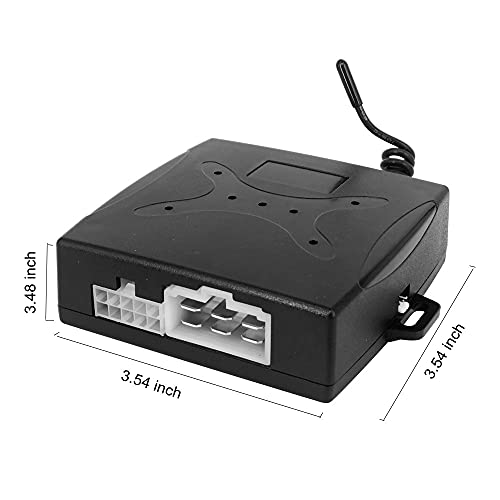 12V Car Anti-Theft Keyless Start System Remote Alarm System Alarm Keyless Entry Starter SUV Auto Start Button Car Accessories (X7)