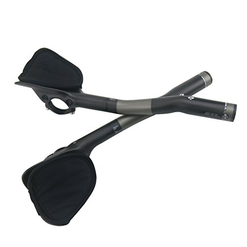 RXL SL TT Bar Carbon Handlebar Road Bike Cycling Handlebars Carbon Bicycle TT Bar Ends Rest Put Handlebar Aero TT Handle bars 3K Matte 340mm