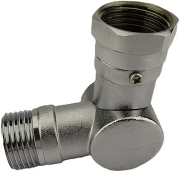 Garden hose connector Adjustable 180/360 Brass Rotary Connector Adjustable Pipe Fittings For Pool Maintenance Driveway Washing Silver