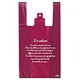 [ヘッズ] 手提げ袋 レジ袋 エンジスティッチ エンジ W240×D140×H450mm M 片面デザイン 100枚 ENS-M