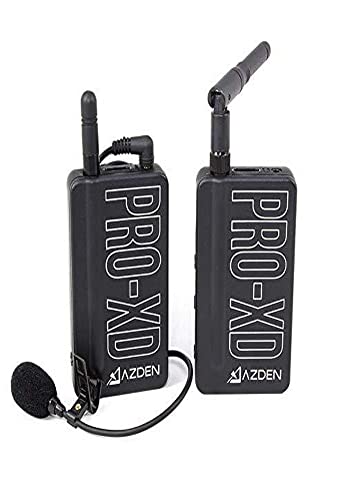Azden AZPROXD Microphone sans Fil Compact Noir pour éliminer les bruits de fond