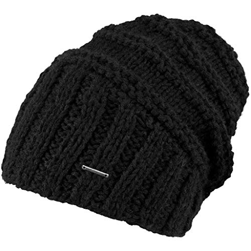 Barts Damen Tamara Beanie Baskenmütze, Schwarz (Black 0001), One Size (Herstellergröße: Uni)