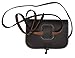 Funrey Bolso rociero de piel de Ubrique en marrón chocolate convertible con cinturón Medidas: 20 x 14 x 7 cm Imagen de Funrey Bolso rociero de piel de Ubrique en marrón chocolate convertible con cinturón Medidas: 20 x 14 x 7 cm