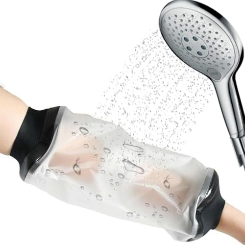 adeseal Protector Sellado de Vendaje Fundido, impermeable Vendaje de ducha de yeso para adultos manos, Para De Manga del Codo del Brazo, Reutilizable