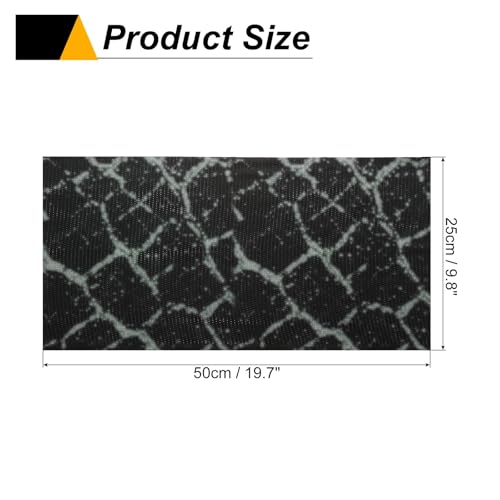 HARFINGTON 2pcs Summer Cooling Neck Gaiter Sun Protection Face Mask Fishing Neck Gaiter Unisex Sunscreen Breathable Bandana for Hiking Outdoor Sports, Black/White2