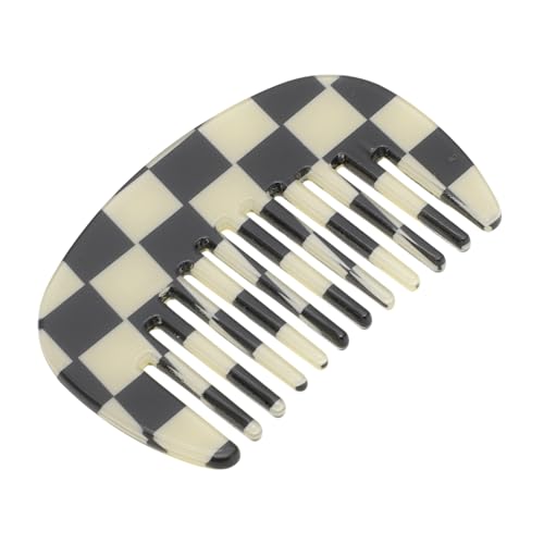 VOCOSTE Wide Tooth Comb, Anti-Static Pocket Size for Curly Hair, Black