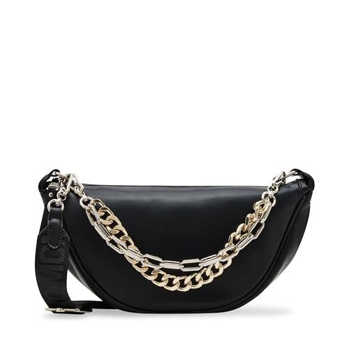Steve Madden JULIEE Deconstructed Sling with Chains, Black2