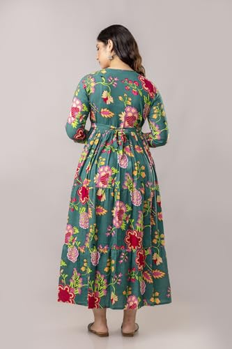 Image of New Elite Rayon Anarkali Maternity Feeding Kurti with Both Side Zipper