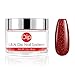 Red Sparkle Dipping Powder (Add Vitamin) Dipped Acrylic Dip Powder DIY Manicure Salon Home Use, 1 Ounce /28g (DIP 047)