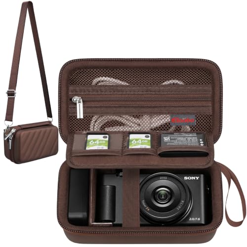Image of Elonbo Camera Carrying Case for Sony ZV-1F /ZV-1 /ZV-1 II / RX100 VII /RX100III