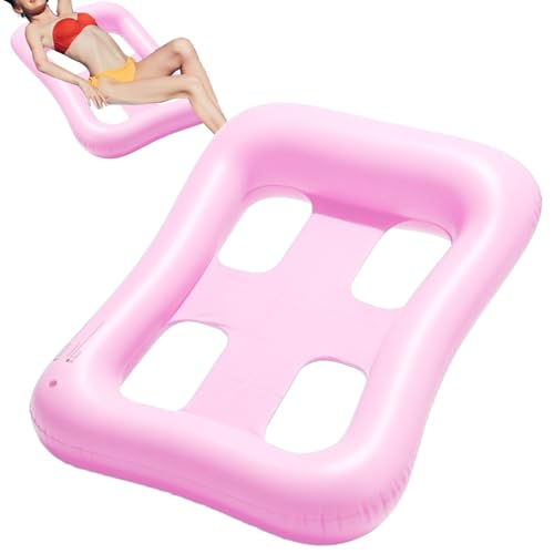 Flotadores inflables para piscina, salón de agua flotante, para piscina, lago, río, jardín, , camping, vacaciones
