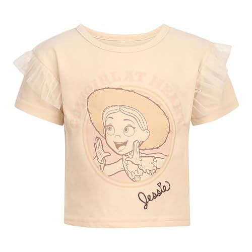 Magic Threadz Disney Clothes Baby Girls 2-Piece Set – Stitch, Minnie, Jessie, Marie Outfit Set Infant (12M–24M)2