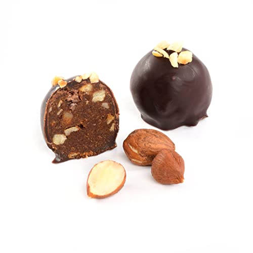 Odilia Bio Dattel-Pralinen – Vegan & ohne Zusatz von raffiniertem Zucker | 5 Sorten mit exotischen Aromen | Glutenfrei, laktosefrei, palmölfrei | Handmade in Germany