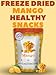 FZYEZY Natural Freeze Dried Fruit for Kids and Adults|Camping Vegan snacks dried Healthy Ready to eat fruit|Pantry groceries dehydrated fruit|20 GM (Mango, 20 gm)