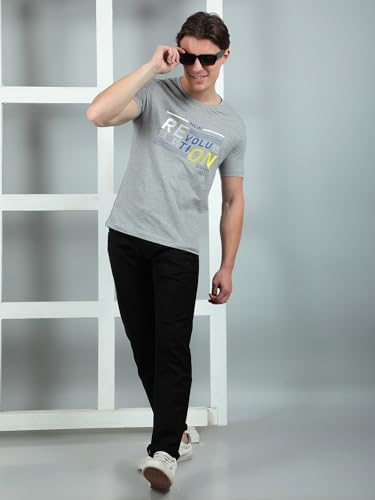 Image of Dollar Pack of 1 Cotton Printed Men Tshirt