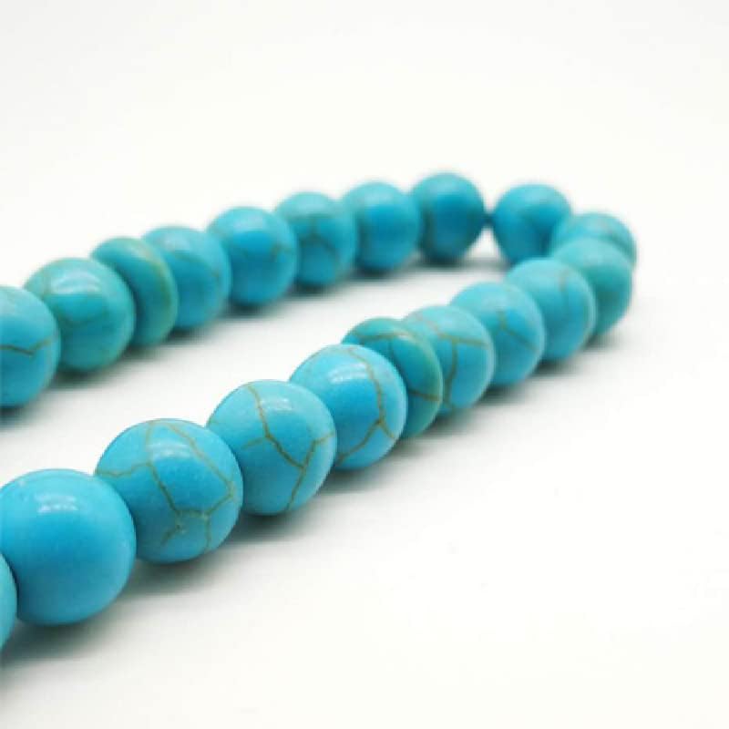 Tasbih Man Muslim Prayer Beads Turquois misbaha Islamic Rosary Bracelets (8mm x 99 Beads)