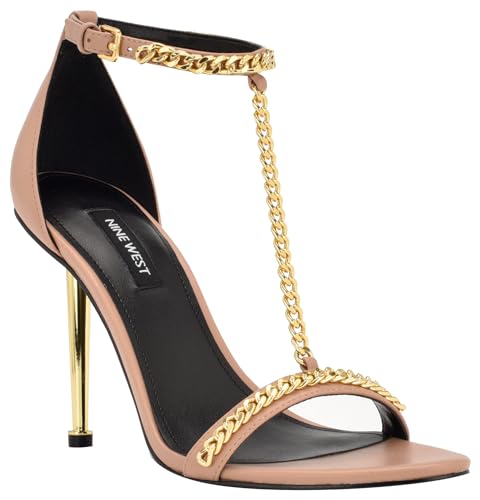 Sandale à talon Nine West Cordes Nude 110 en taille 41