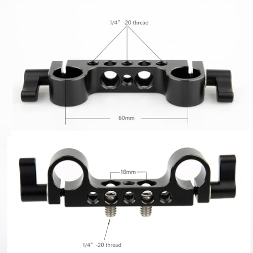 Image of NICEYRIG 15mm Rod Clamp for Camera Shoulder Rig 15mm DSLR Camera Cage Rig