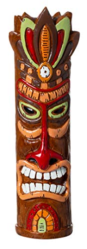 Hawaiian Style Tiki Totem Pole Full Size 9.5" Beer Tap Handle Pull