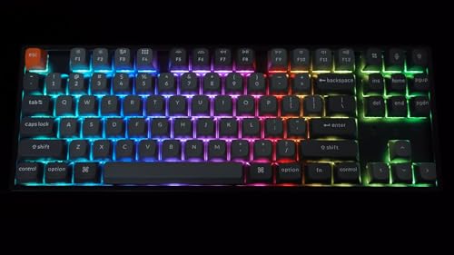 Image of Keychron K8 Max QMK Wireless Mechanical Keyboard /Fully Assembled (Hot-Swappable) / RGB Backlight Super Brown